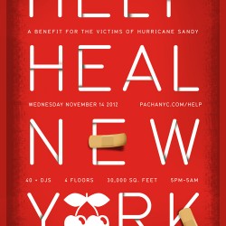 Pacha NYC and RPM present HELP HEAL NEW YORK