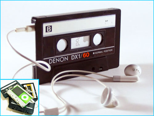 cassette iPod Nano case