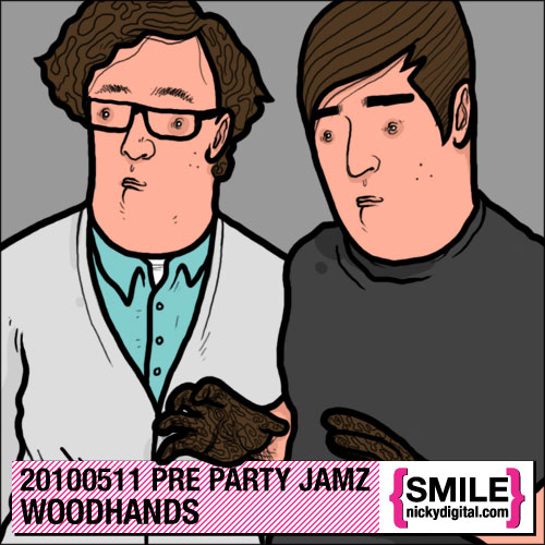 Woodhands Pre Party Jamz Mix Tape - Illustration by Michael Shantz