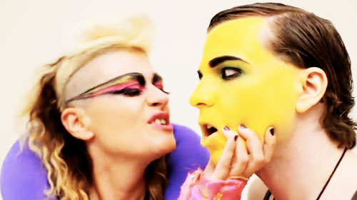 still from Peaches video for "Mommy Complex"