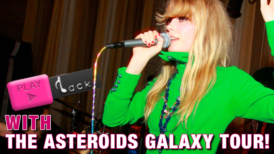 Mette Lindberg of The Asteroids Galaxy Tour on PLAYback