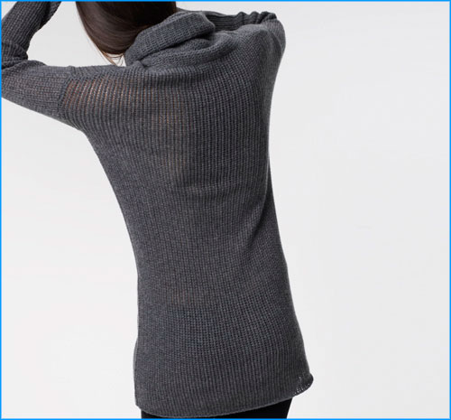 James Perse Open Stitch Sweater Dress