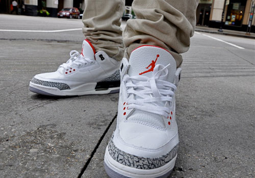 STYLE: Nike Re-Releases Iconic White/Cement Cement Grey Air Jordan IIIs ...