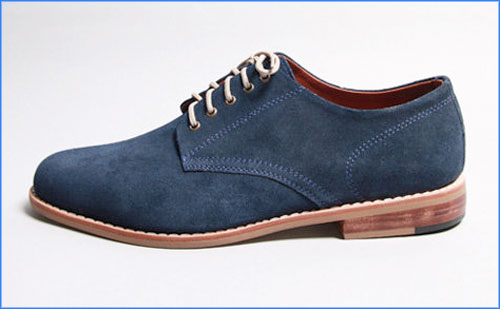 Old Gold Boutique's Henry Blue Suede 