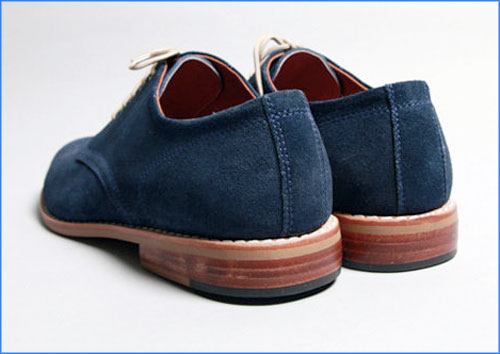 Old Gold Boutique's Henry Navy Suede Shoe