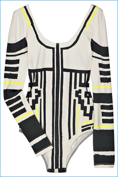 Sass & Bide's Be A Believer jersey bodysuit