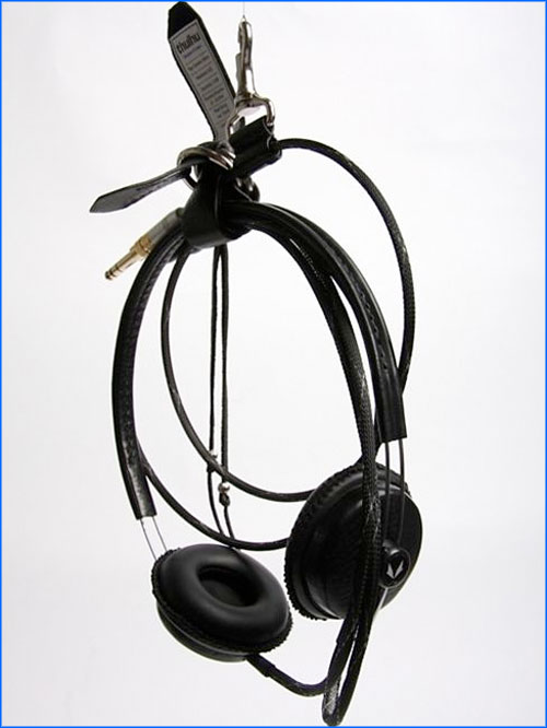 Thulu Cane Headphones via Oki-Ni