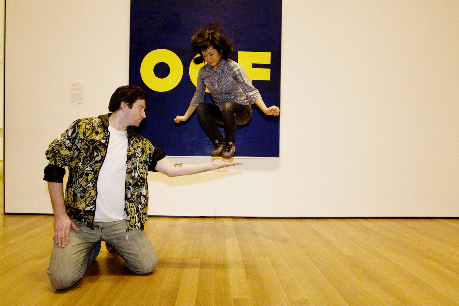 ART JUMP @ The MoMA on December 8, 2008