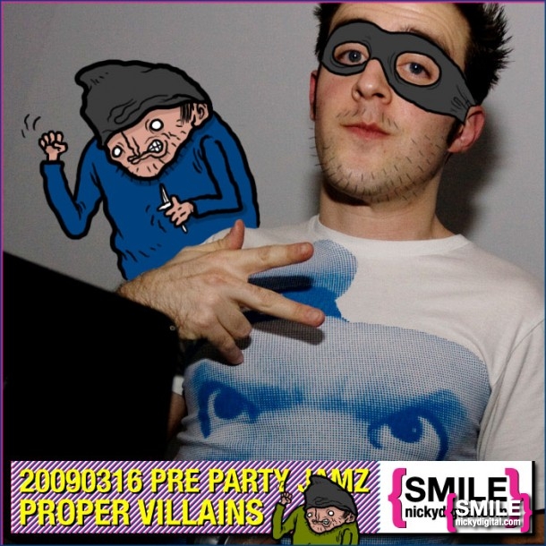 Pre Party Jamz Volume 35: Proper Villains