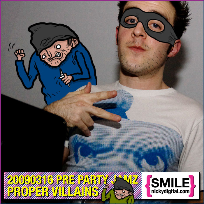 Pre Party Jamz Volume 35: Proper Villains