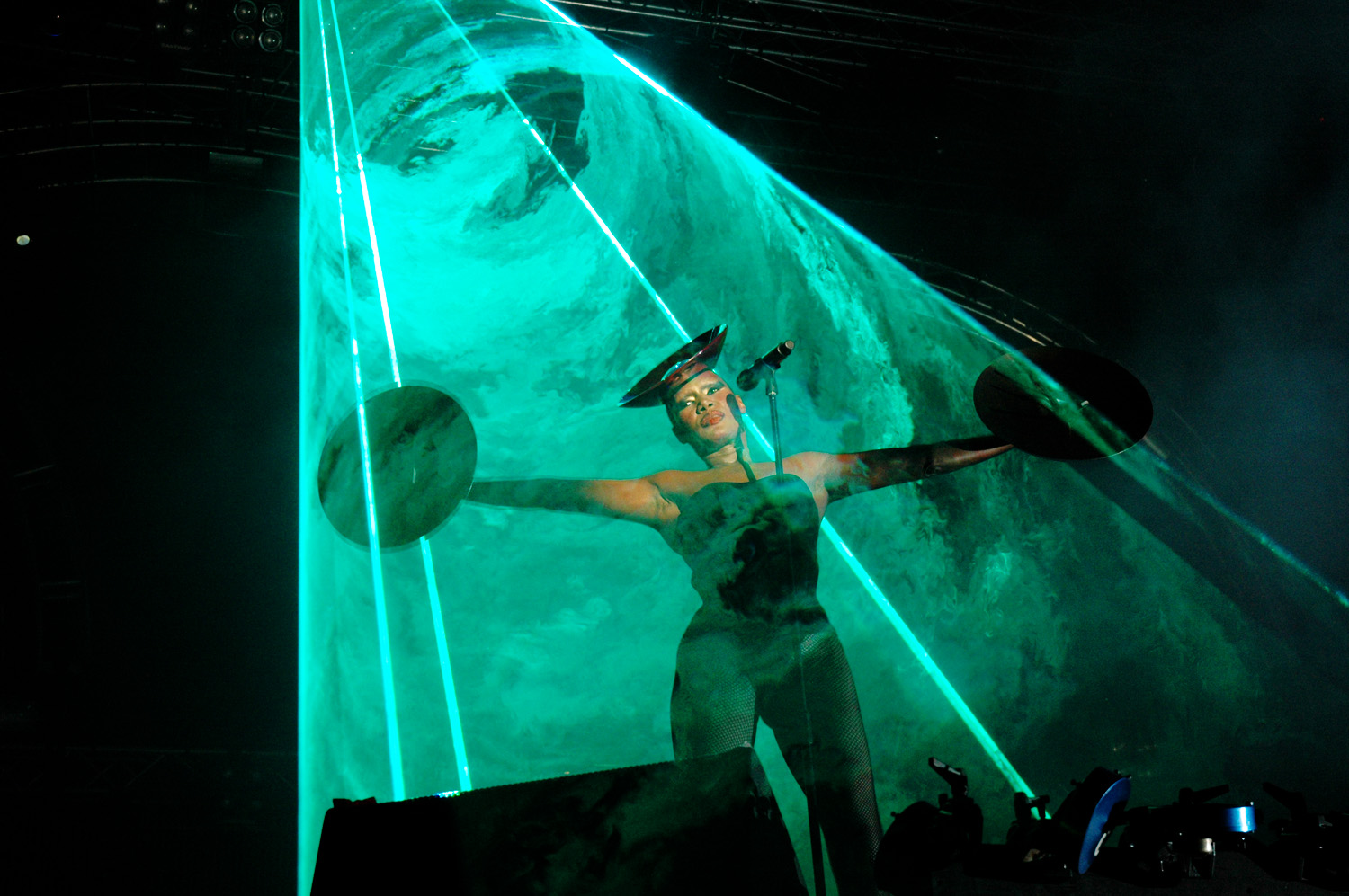 Grace Jones LIVE @ Flow Festival on August 15, 2009
