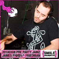 Pre Party Jamz Volume 85: James F!@#$%^ Friedman