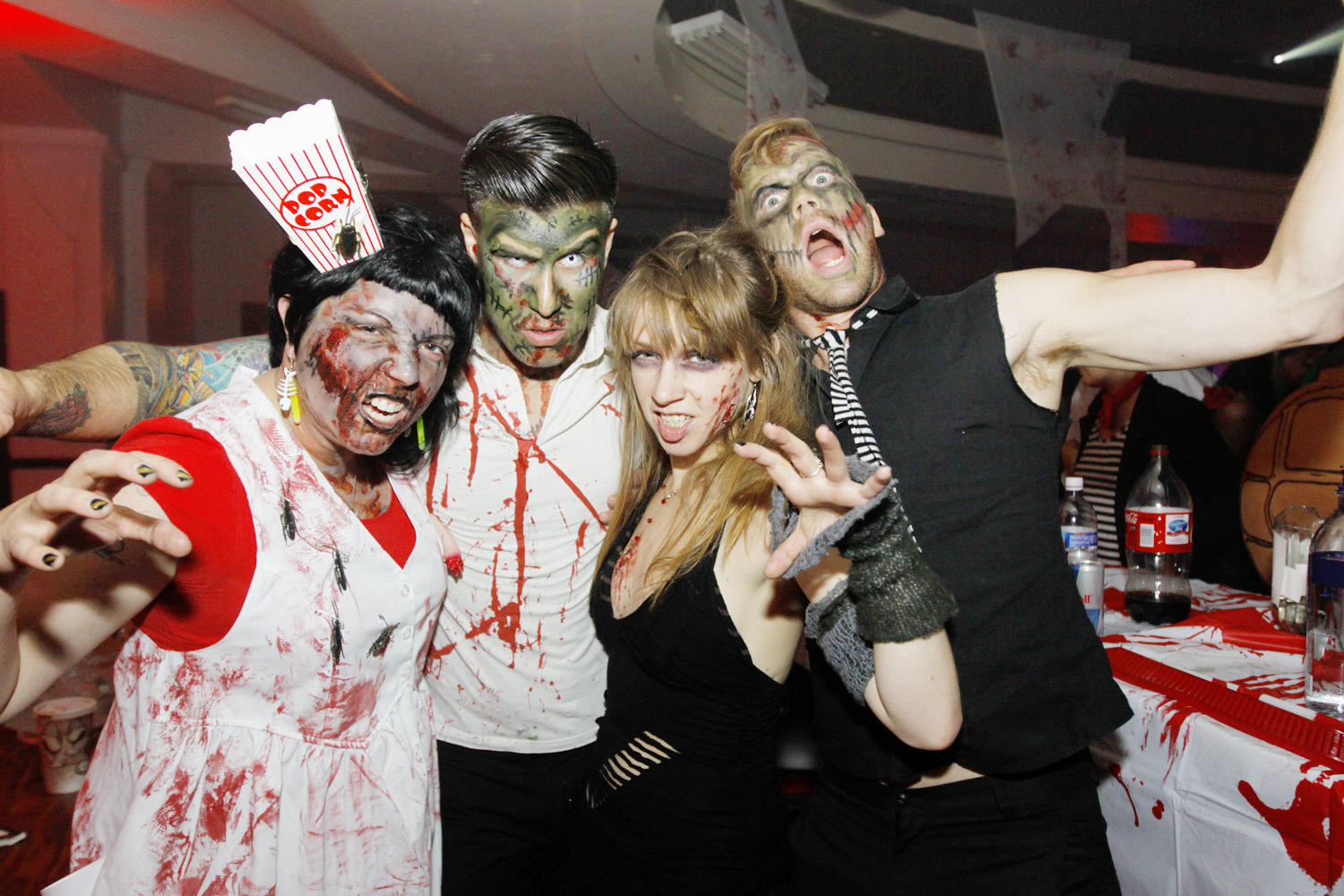 Zombie Attack @ Brooklyn Masonic Temple on October 30, 2010
