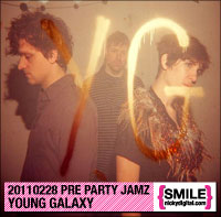 Pre Party Jamz Volume 116: Young Galaxy