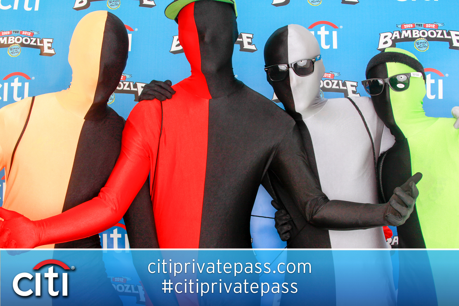 Citi Private Pass Photo Booth at Bamboozle at Asbury Park, New Jersey on May 20, 2012