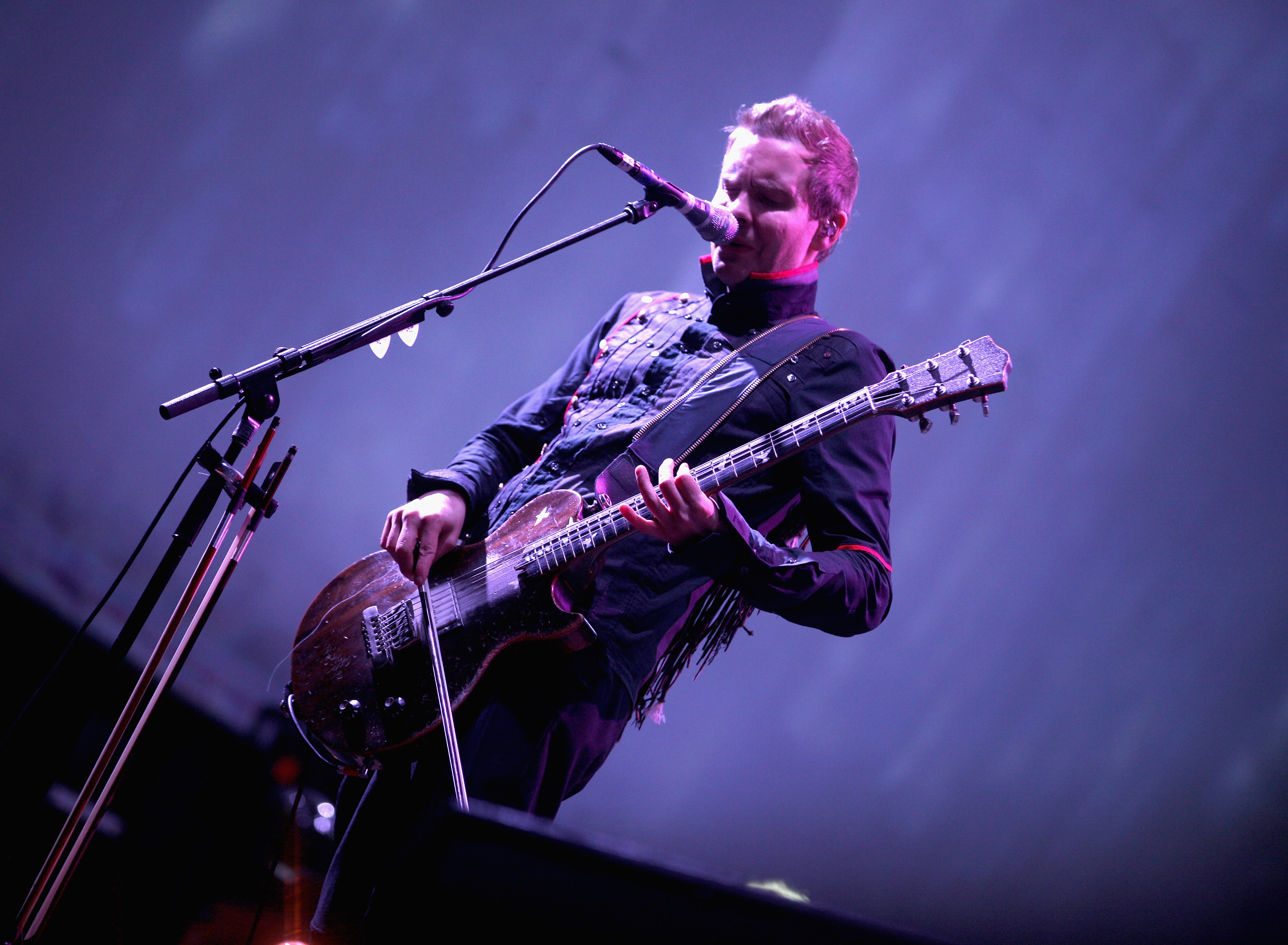 Jonsi Birgisson of the band Sigur Ros