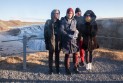 Blouse at Gullfoss, Iceland