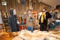 Members of Blouse shopping for Icelandic treasures