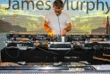 James Murphy of LCD Soundsystem spinning on the S.S. Coachella
