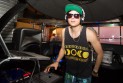 DJ Alf Alpha spins at Quasar on the S.S. Coachella
