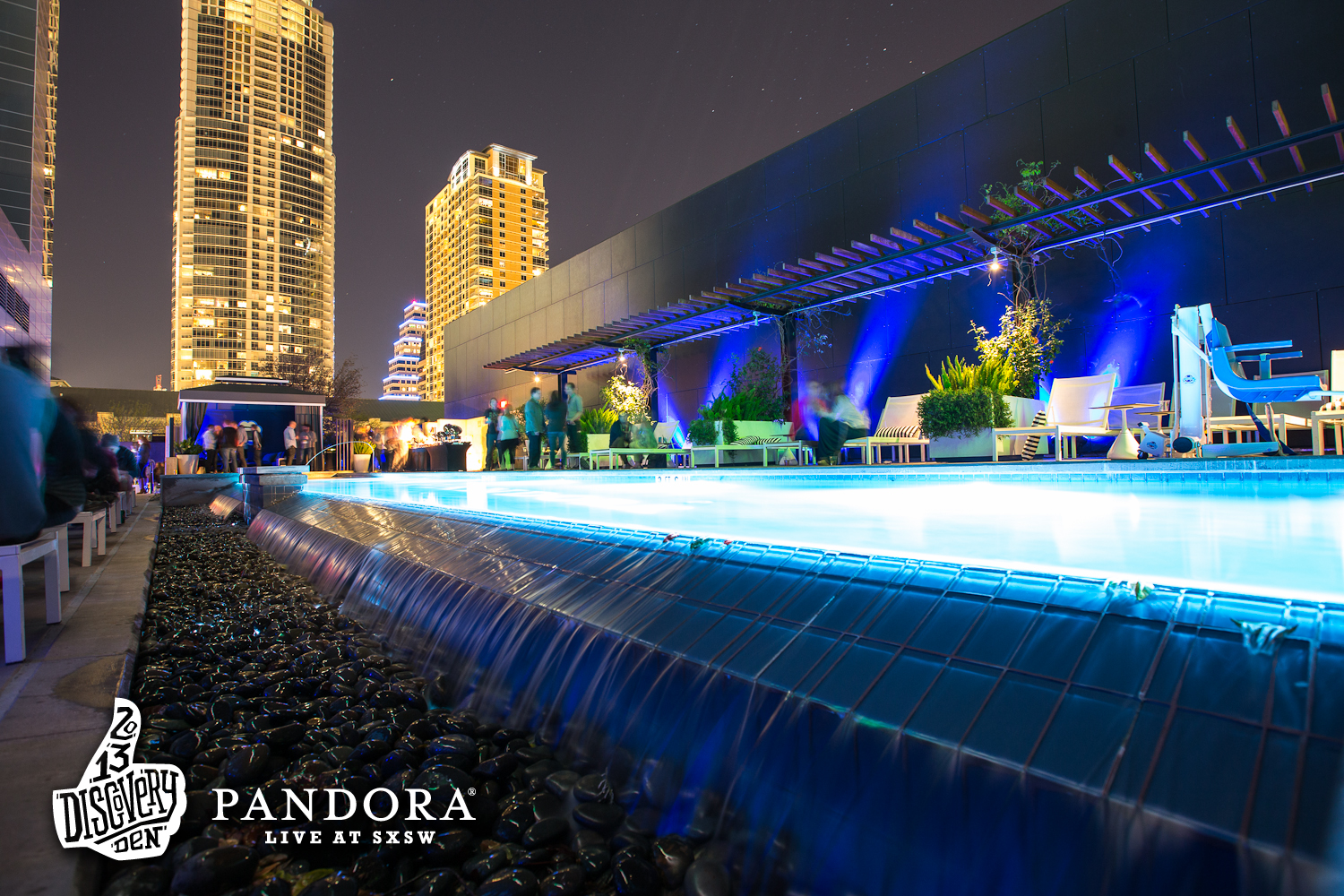 Pandora Discovery Den Kick-Off Party at The W WET Deck on March 11, 2013