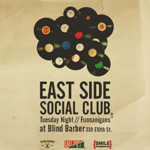 UPCOMING: East Side Social Club at Blind Barber on December 17, 2013! RSVP for Drink Specials!