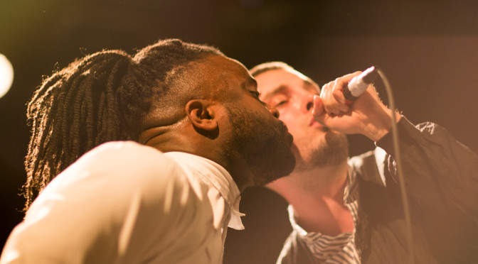 Young Fathers LIVE at Bowery Ballroom on April 25, 2014