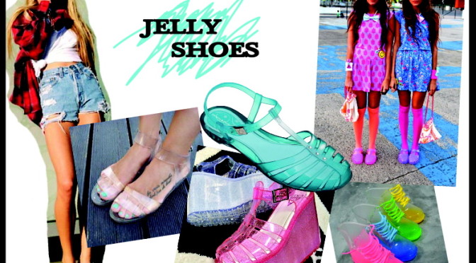 STYLE: Throwback Thursday 80s Jelly Shoes