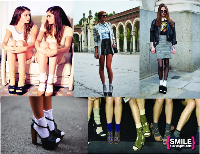 trend socks and sandals
