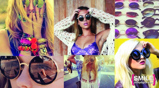 STYLE: Throwback Thursday Psychedelic Circle Shades