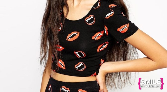STYLE: Fangs Up with the Vampire Matching Set by ASOS