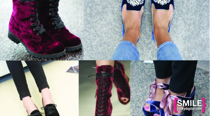 STYLE: Velvet Crush Shoe Trend