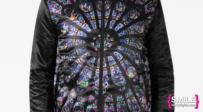 STYLE: Stained Glass Bomber Jacket by Black Scale