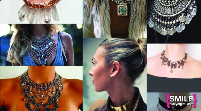 STYLE: Statement Choker Necklaces Trending