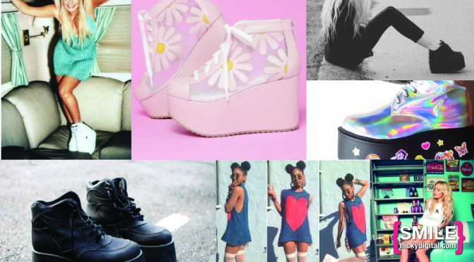 STYLE: Throwback Thursday Baby Spice Platform Sneakers