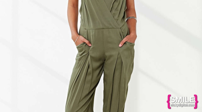 STYLE: After Work Wednesdays Olive Jumpsuit