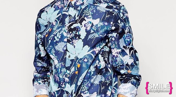STYLE: After Work Wednesdays Floral Print Button Up by PS by Paul Smith