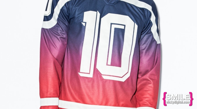 STYLE: Ombre Hockey Jersey by 10.DEEP