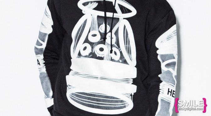 STYLE: Loungewear Sundays Black and White Graphic Hoodie by Hood By Air.