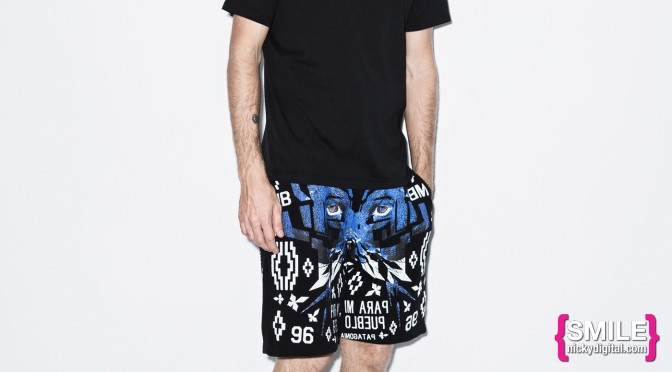 STYLE: Loungewear Sundays Printed Shorts by Marcelo Burlon