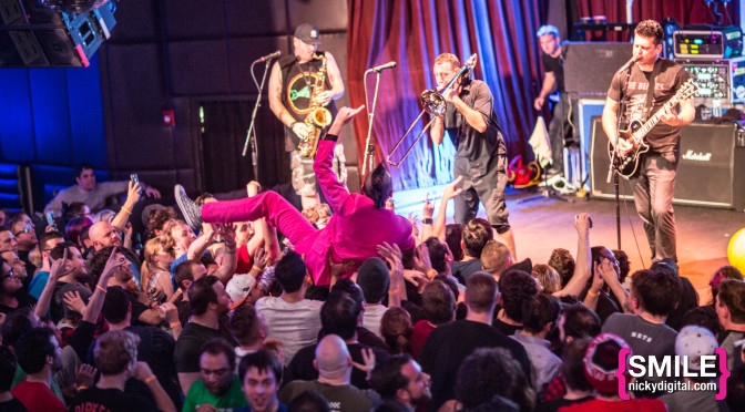 Less Than Jake Live at Highline Ballroom on March 9, 2016