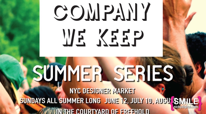 The Company We Keep Pop Up Market at Freehold Brooklyn on June 12, 2016