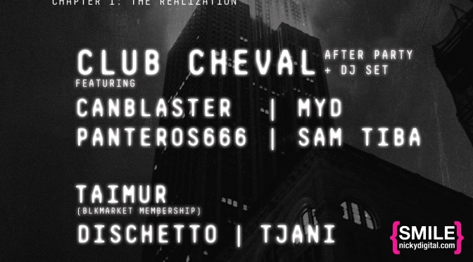 GOTHAM Presents Club Cheval DJ Set featuring Canblaster, Sam Tiba, Panteros666, Myd, Taimur