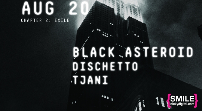 GOTHAM Presents Black Asteroid on August 20, 2016! RSVP for FREE ENTRY!