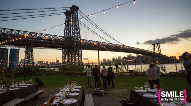 Farm To Freehold Dinner at North Brooklyn Farms on October 5, 2016
