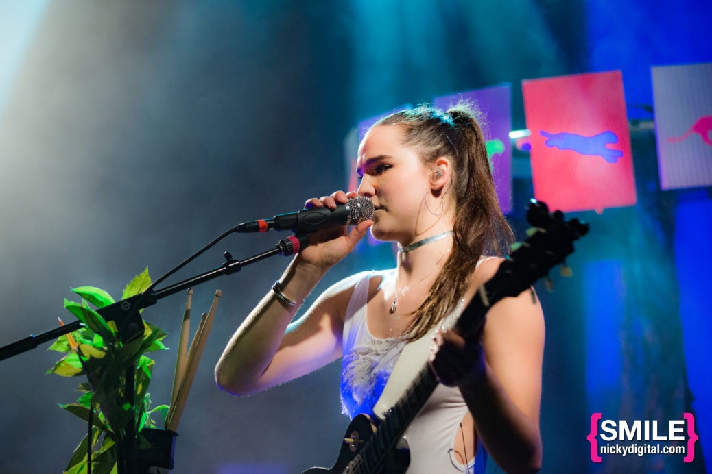 Sofi Tukker at Music Hall of Williasmburg on April 1, 2017 ...